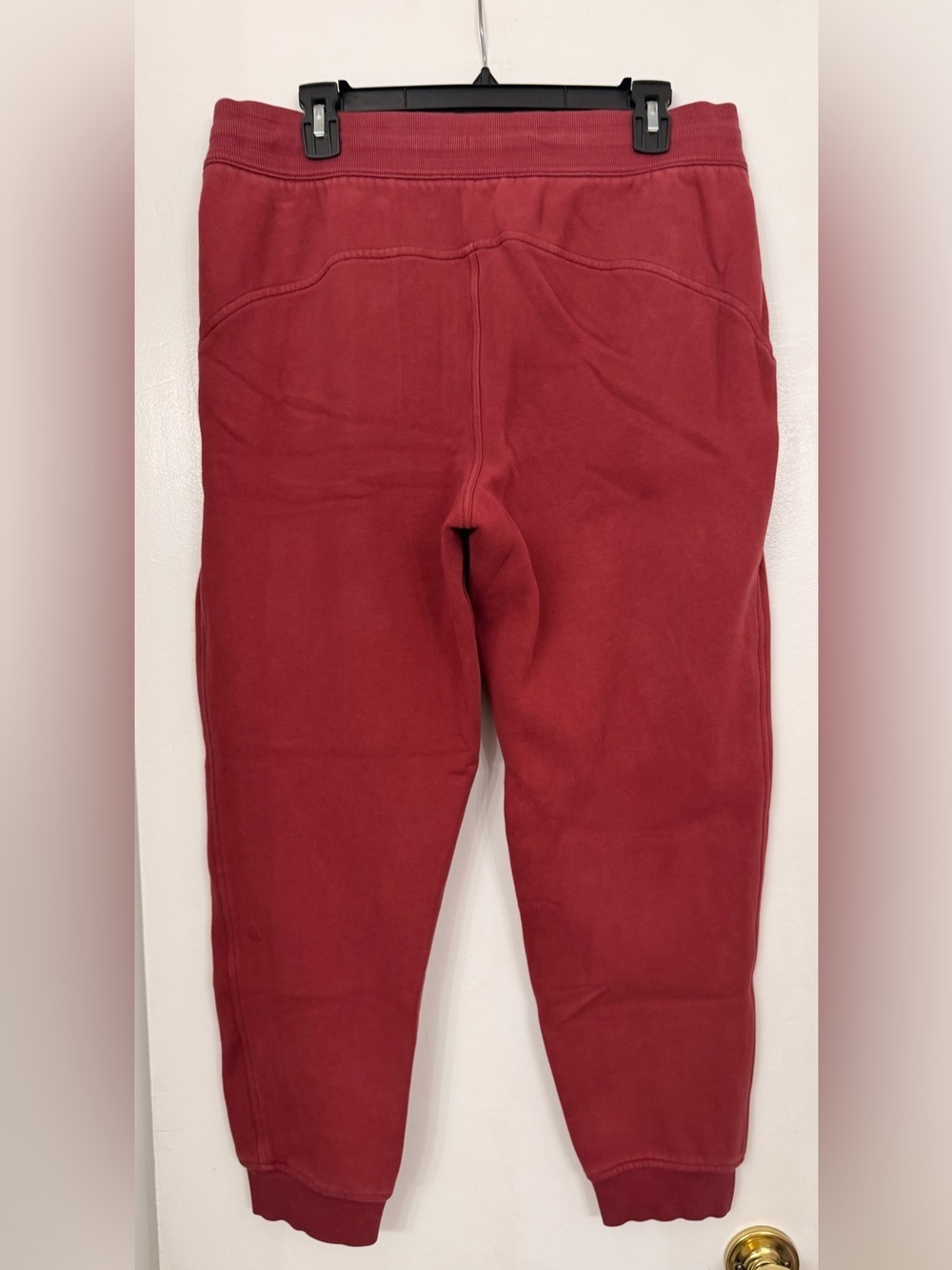 Lululemon Scuba High Rise Jogger Maroon Red Size 12 - Picture 4 of 8